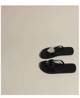 Chanclas de amor para mujer, zapatos tipo Tanga a la moda que combinan con todo, prendas de vestir famosas en Internet para posición de plantilla de playa junto al mar, verano 2024 - details 7