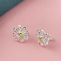 Andara Aretes de Doble Corazón de Plata Esterlina  Accesorio Casual de Ropa con Estilo Europeo y Americano Regalo de Joyería de Vacaciones - details 5