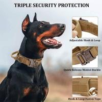 táctico estilo deportes al aire libre, Collar utilizable medianos a grandes con capacidad tracción para entrenamiento de perros - details 7