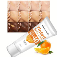 Loción protectora solar naranja, protector solar para el cuidado de la piel, blanqueamiento, crema hidratante facial, control de aceite antienvejecimiento - details 5