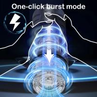 Masturbador masculino automático, 7 modos de empuje giratorio, taza Mastubator, juguete sexual telescópico eléctrico, Coño de bolsillo para hombres, juguetes para adultos - details 2