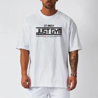 Mens Oversized Muscle T-Shirt Bodybuilding Fitness Tops Plus Big Size Mesh Loose Short Sleeve Summer Quick Dry Breathable Tees - details 17