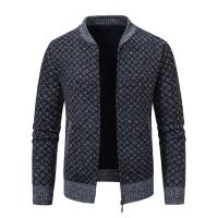 Cardigan de Invierno para Hombres Cuello de Béisbol Casual Chaqueta Deportiva de Pello - details 6