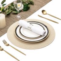Manteles de Comedor Tejidos Blancos 6PCS Aislantes de Calor Antideslizantes Lavables para Cena de Navidad - details 3
