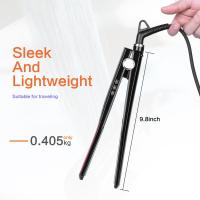 MBHAIR pantalla LCD placas de titanio plancha plana planchas alisadoras herramientas de estilismo plancha de pelo profesional - details 9