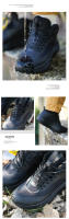 Los hombres de los deportes al aire libre zapatos casuales de moda zapatos clásicos de senderismo absorción de golpes suela suave todoterreno zapatos para correr de los hombres de garantía de calidad de un año - details 4