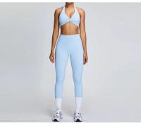 Zapatillas y ropa deportiva de secado rápido del gimnasio Fiess de la correa del color de la yoga del verano Tre - details 2
