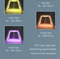 PULVERIZADOR frío para cuidado de la piel, máquina de belleza con luz Led, máscara Facial, Spa, terapia Pdt, rejuvenecimiento de la piel, eliminador de acné, 7 colores - details 7