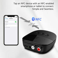 Receptor NFC con Bluetooth 5,2, adaptador de Audio inalámbrico estéreo con micrófono para coche, Kit de altavoz Amp, 3,5mm, AUX, RCA, USB, u-disk/tarjeta TF - details 3