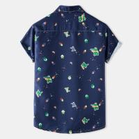 Camisa hawaiana de manga corta para hombre, camisa con estampado completo de flores para playa, novedad de 2024 - details 12