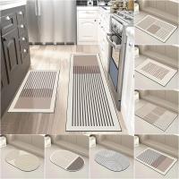 Alfombra de cocina superabsorbente, diatomita larga, suave, washa, antideslizante, para entrada del baño - details 2