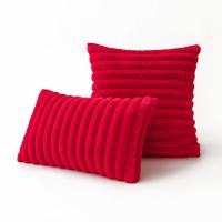 Funda de almohada de felpa súper suave, cubierta rectangular para sofá y mesita de noche, decoración nórdica para sala de estar, Invierno - details 0
