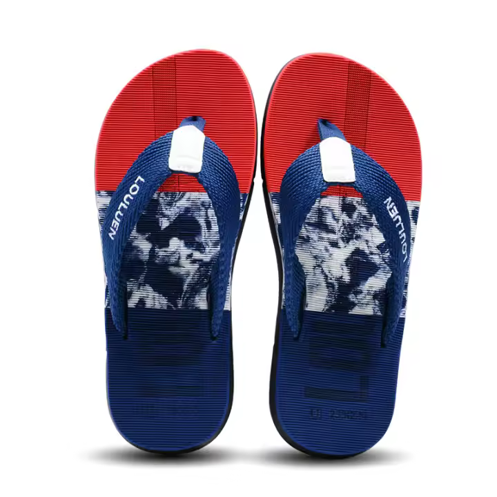 Nuevos zapatos de playa antideslizantes de verano para hombres, versión coreana de chanclas de moda con sandalias, zapatillas geniales para hombres - 1