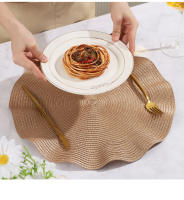 Juego de 6 Manteles Redondos Resistentes al Calor con Diseño de Tejido - details 13