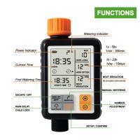 Eshico Temporizador automático diario de agua digital para riego al aire libre, accesorios de jardín, programador ajustable - details 8