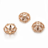 Tapas de Abalorios de Brasso Dorado 18K de Alta Calidad Accesorios de Joyería DIY para Collares y Pendientes - details 8