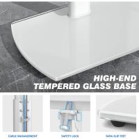 Soporte TV de 32-65 Pulgadas Base de Piso con Giratorio y Altura Ajustable hasta 35 Kg - details 2