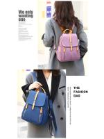 Mochila Oxford negra impermeable para mujer, bolso escolar antirrobo de gran capacidad, bolso de viaje, bolso de hombro - details 18
