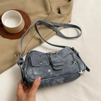 Bolso de mano a la moda Y2K, bolso para axila con remaches de estrella, bolso de hombro para chica picante, bolso cruzado Retro, ropa de calle - details 23