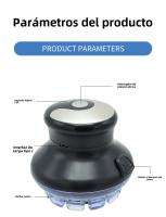 Cortapelos Eléctrico para Hombres Disco Volador para el Hogar Instrumento de Peluquería Profesional - details 6