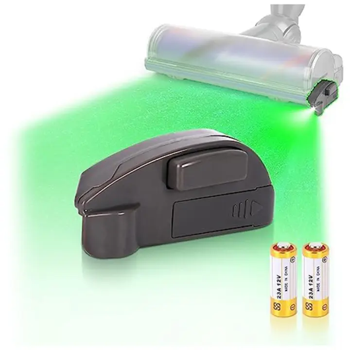Accesorio de luz LED para aspiradora, Detector de polvo, luz LED verde, accesorios para aspiradora - 1