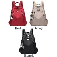 Mochila informal de gran capacidad para Mujer, Bolso hombro Canvas impermeable, antirobo, Estill - details 1