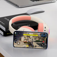 Auriculares inalámbricos con Bluetooth 5,3, dispositivo de audio estéreo HIFI plegable y ajustable, sonido envolvente 360, para juegos y música - details 5