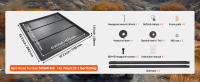 SucceBuy Cubierta enrollable para camioneta Tonneau - details 6
