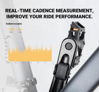 Sensor de Cadencia de Velocidad CooSpo para Bicicleta Accesorios de Ciclismo Compatible con Wahoo Bike Computer Computadora ANT+ Fitness Inalámbrica - details 14