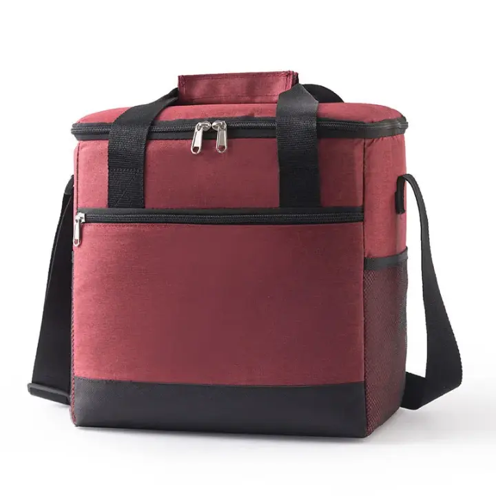 Bolsa de almuerzo aislante Bento de gran capacidad, fiambrera de comida para Picnic, almacenamiento de hielo, bolsa térmica portátil para nevera - 1
