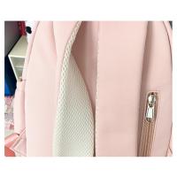 Nueva mochila para mujeres, estudiantes de secundaria de escuela primaria, gran capacidad, alto valor, mochila versátil, mochila de color contrastante para mujeres - details 9