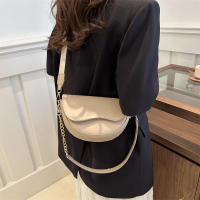 Bolso de hombro con doble correa para mujer, bolso cruzado de cuero PU versátil, moda informal de Color sólido - details 22