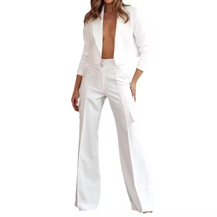 Traje suelto de dos piezas para mujer, traje de temperamento de moda, nuevo, otoño - 1