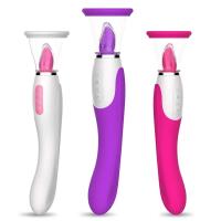 Leten-vibrador para chupar y lamer Vagina para adultos, succión Oral, clítoris, estimulación del pezón, masajeadores, masturbación femenina, juguete sexual erótico - details 0