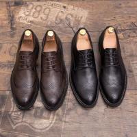 Novedades 2021: parte superior de piel de vaca, suela de goma antideslizante, vestido no irritante, zapatos de cuero de oficina para hombre - details 8