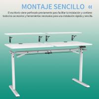 Escritorio, Mesa Gaming Arce, Dos Soportes para Monitor, Memoria de Altura Ajustable, Adecuado para - details 2