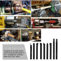 Herramienta de Portabrocas de Varilla de Metal de 7 Piezas para Torno de Perforación Barra de Herramientas de Bricolaje Accesorios de Mano - details 24