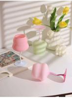Vintage aron Twisted Small Fresh Cream God Mug Copa de vino tinto de vidrio coloreado - details 9