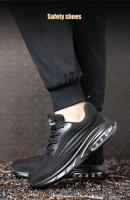 Los hombres de moda zapatos deportivos anti-smash anti-perforación flyknit ligero cómodo colchón de aire de amortiguación de choque zapatos deportivos zapatos para correr - details 7