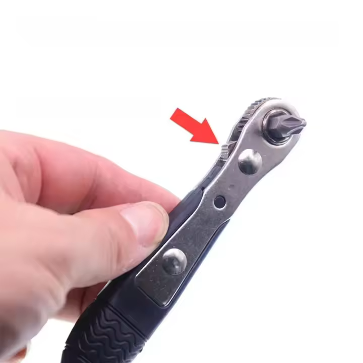 Llave De Destornillador Doble Dirección Mini 36 Dientes Para Espacios Estrechos Y Angulares Herramienta Manual Para Metalworking - 1