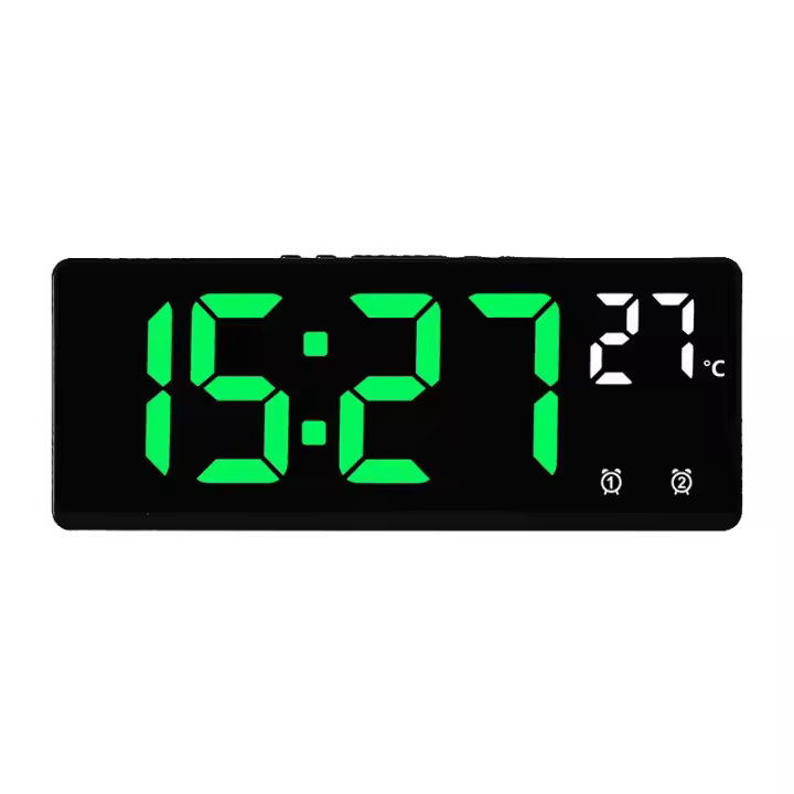 Reloj electrónico multifunción creativo, reloj Simple de pantalla grande, reloj despertador multigrupo, reloj para estudiantes - 1