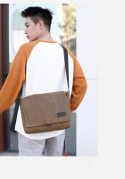 Nuevos bolsos de mensajero de hombro tipo bandolera de lona para hombre, nueva bolsa cruzada de moda para hombre, bolso informal sólido multifunción portátil para hombre - details 18