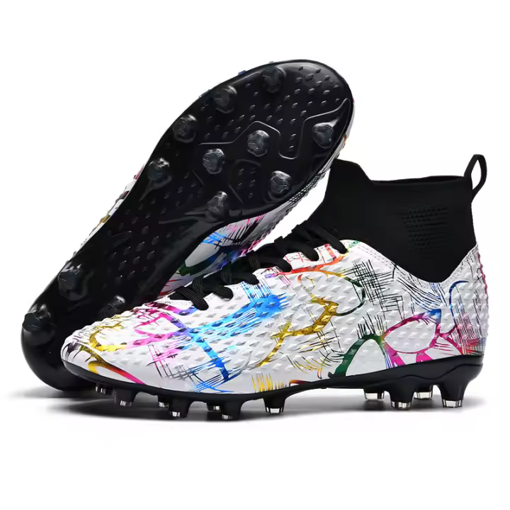 Zapatillas de fútbol unisex, AG, aptas tanto para niños como para adultos, aptas para césped artificial y parques infantiles duros - 1