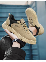 Nuevo impermeable Martin hombre, zapatos casuales de chef de una sola pieza con pedal, zapatos de trabajo de cuero antideslizantes con protección laboral. - details 11