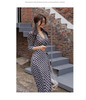 Vestido de noche Vintage para mujer, traje largo ajustado, estampado Y2K, informal, para fiesta y playa, Verano - details 71