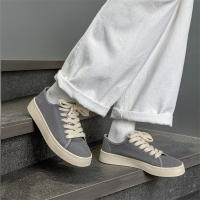 Zapatos de lona para hombre, básicos, versátiles, negros, modernos, casuales, transpirables, delgados, retro, deportivos - details 21
