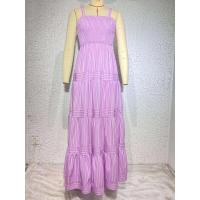 Vestido casual de moda primavera-verano con tirantes finos a rayas para mujer - details 28