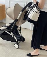 Bolsa de mamá de gran capacidad, versátil, bandolera para madre y bebé, bolsa de salida portátil de lona ligera, bolso de mano. - details 10