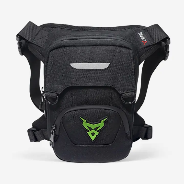 MOTOCENTRIC Motocicleta Cintura Baja Bolsa de Pierna Cinturón de Muslo Cadera Bum Impermeable Moto Táctica Viaje Ajustable Monedero para Hombres Fanny Pack Bolsas - 1