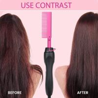 Peine Electrico para Alisar el Cabello Portátil, Anti-Escaldado, Certificado CE - details 6